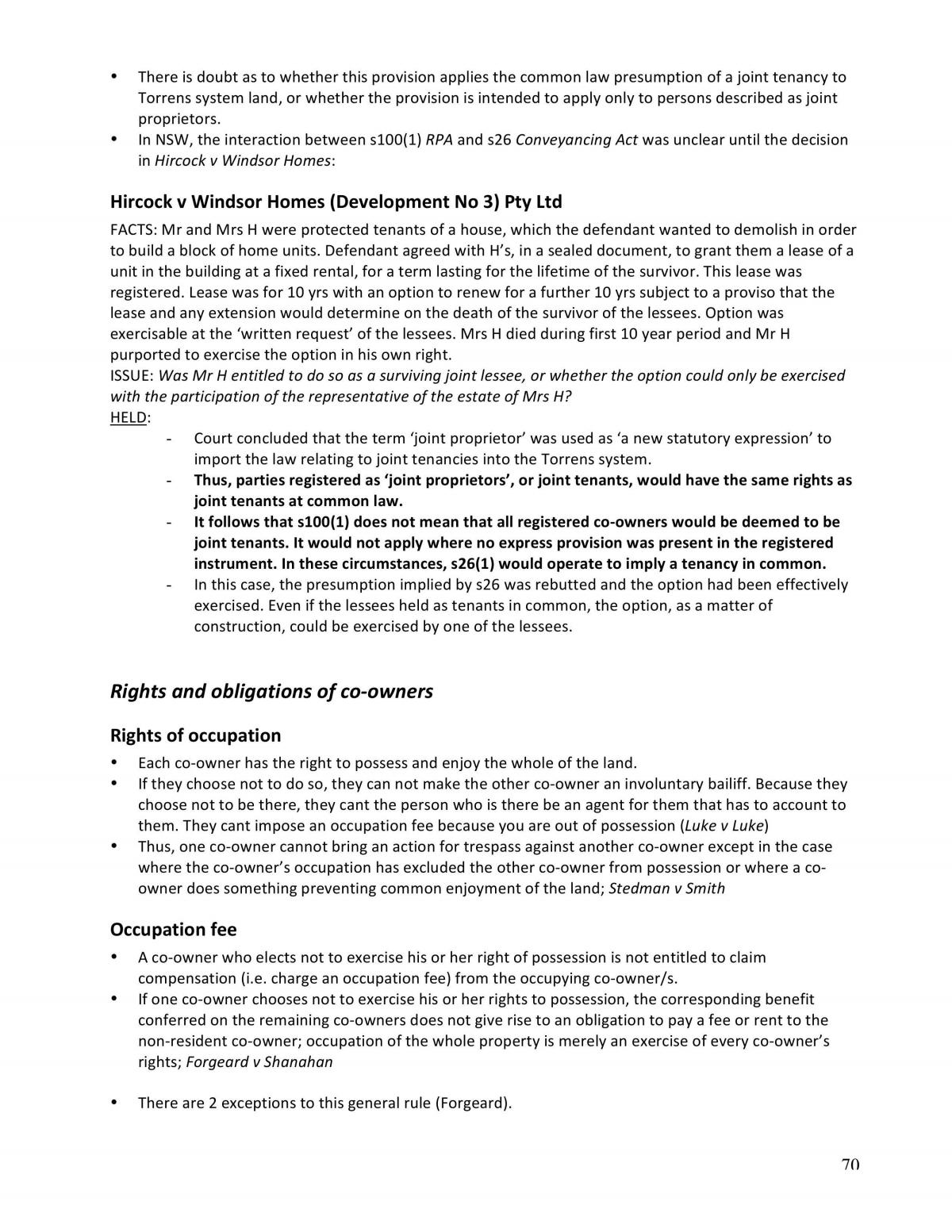 Property 2 full notes - Page 70