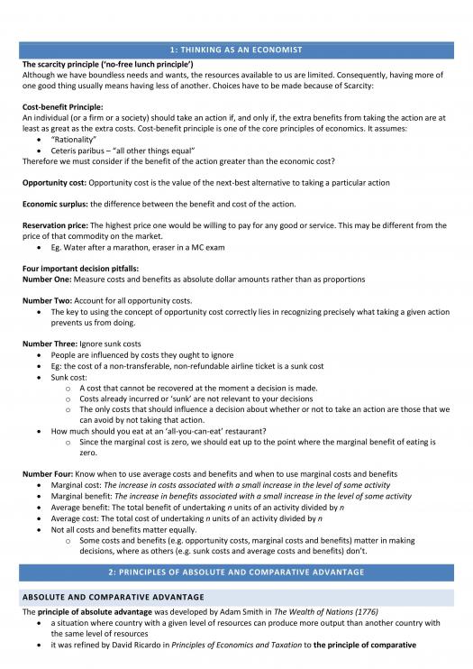 Econ 2101 wholework answer | ECON2101 - Microeconomics 2 - UNSW