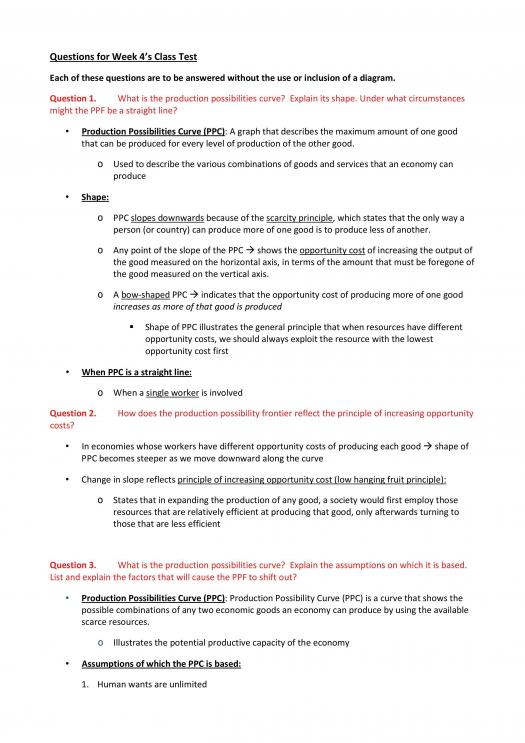 Econ 2101 wholework answer | ECON2101 - Microeconomics 2 - UNSW